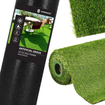 Umělý travní koberec 45mm, 2m SPRINGOS GOLF NATURE GA0048