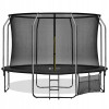 Trampolína SPRINGOS MAX 430 cm s vnitřní ochrannou sítí + žebřík