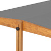 Dětské pískoviště se stříškou 120x120 cm SPRINGOS + plachta a podložka