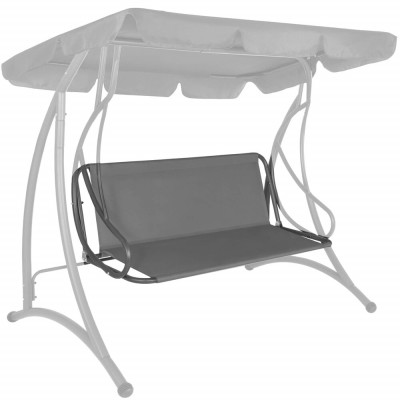 Podsedák na zahradní houpačku 110x90 cm SPRINGOS GS1003S, šedý