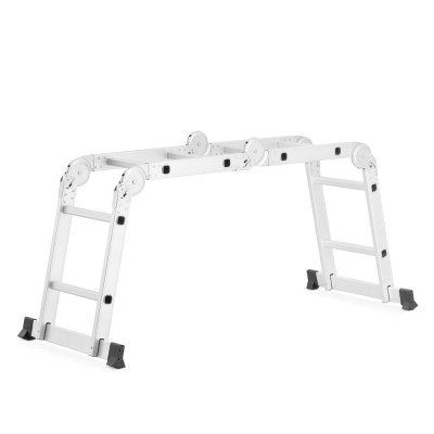 Multifunkční kloubový žebřík 4x2 příčky + plošina HIGHER ML-102A PRO