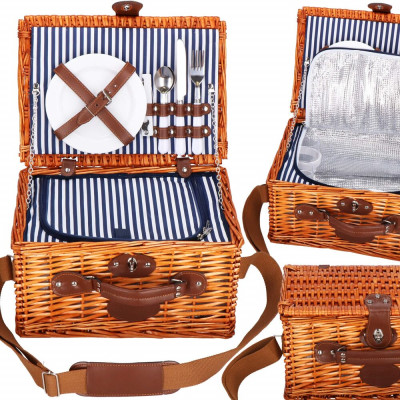 CS0134 PIKNIKOVÝ KOŠÍK 37 x 27 x 20 cm