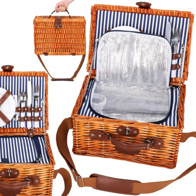 CS0134 PIKNIKOVÝ KOŠÍK 37 x 27 x 20 cm