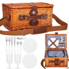 CS0134 PIKNIKOVÝ KOŠÍK 37 x 27 x 20 cm