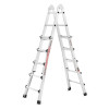 Teleskopický kloubový žebřík 4x5 příček, 525 cm HIGHER ML-305 PRO