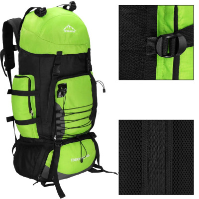 Trekový batoh 90l SPRINGOS SUMMIT CS0131 zelený