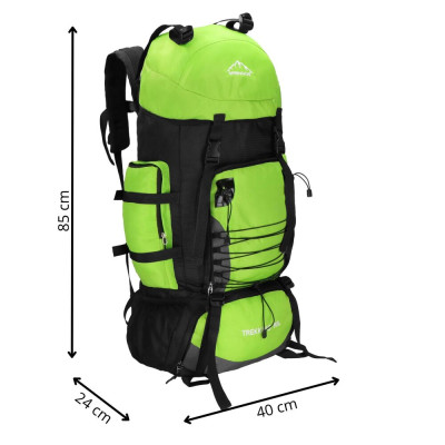 Trekový batoh 90l SPRINGOS SUMMIT CS0131 zelený