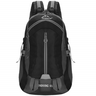 Trekový batoh 60l SPRINGOS VENTURE CS0132 černý