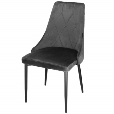 Čalouněná židle ergonomická SPRINGOS HF0031 tmavě šedá