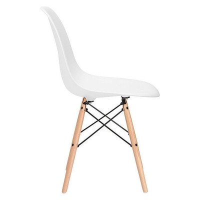 Designová židle SPRINGOS MILANO bílá
