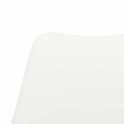 Designová židle SPRINGOS VERDE bílo-černá