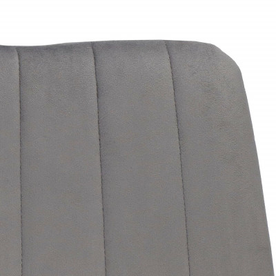 Čalouněná židle ergonomická SPRINGOS AVALON tmavě šedá