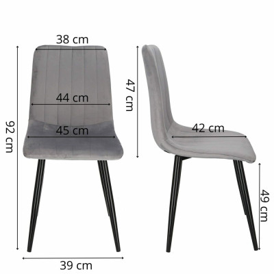 Čalouněná židle ergonomická SPRINGOS AVALON tmavě šedá
