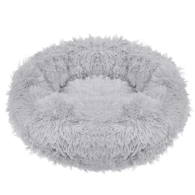 Pelíšek pro psa kočku 60 cm, světle šedý SPRINGOS ROYAL Pelíšek pro psa kočku 60 cm, světle šedý SPRINGOS ROYAL
