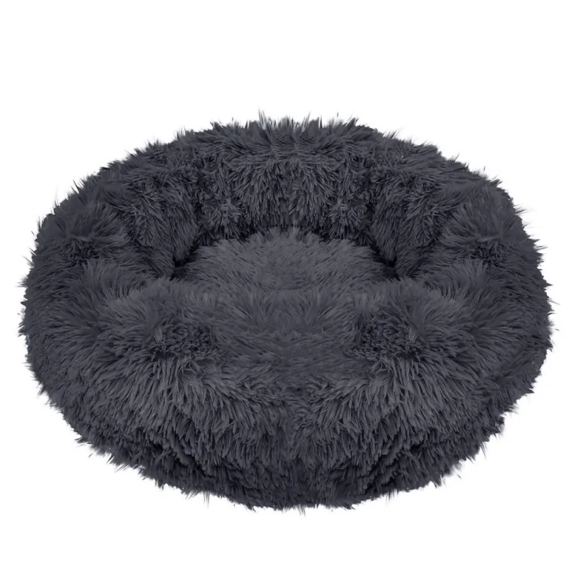 Pelíšek pro psa kočku 70 cm, tmavě šedý SPRINGOS ROYAL Pelíšek pro psa kočku 70 cm, tmavě šedý SPRINGOS ROYAL