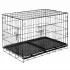 Ocelový přepravní box pro psa s rozměry 100x60x70cm. Promyšlená a odolná konstrukce, rychlé rozložení a složení. Dvoje dvířka, snadná přeprava. Pohodlné a bezpečné užívání. Užitečné pro všechny majitele, kteří často cestují se svými mazlíčky.