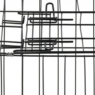 Klec pro psa 130x60x70 cm, kovová SPRINGOS PA1017