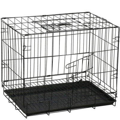 Klec pro zvířata 50x34x42 cm, kovová SPRINGOS PA1018