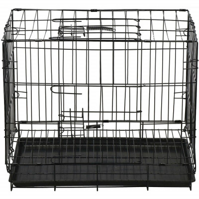 Klec pro zvířata 50x34x42 cm, kovová SPRINGOS PA1018
