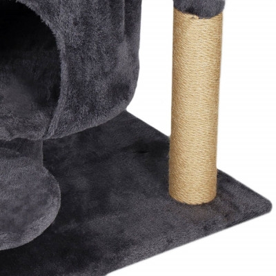 Škrabadlo pro kočky - Domeček s míčkem 5 pater 87 cm SPRINGOS PA1036