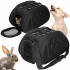 Přepravní taška SPRINGOS PA0246 (vel. S, do 5 kg) je ideální pro malé domácí mazlíčky jako psy, kočky, štěňata, králíky nebo menší hlodavce. Přepravka má pevné boční stěny s motivem tlapky a poskytuje pohodlí díky měkké EVA pěně. Velký vstupní otvor a dvoucestný zip umožňují snadný přístup. Je vyrobena z odolného, vyztuženého materiálu se zpevněným dnem a vyjímatelnou podložkou. Výborné odvětrávání zajišťují četné průzory. Taška je snadno přenosná – lze ji nosit v ruce nebo přes rameno. Má nastavitelný popruh a lze ji složit naplocho pro úsporu místa.
