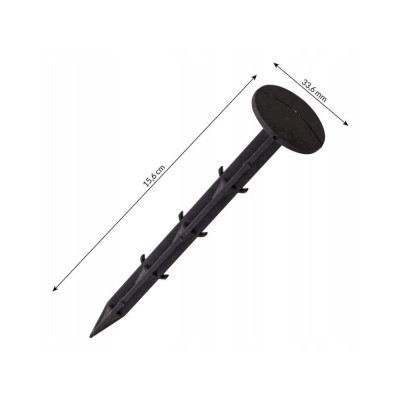 Kotevní kolík pro pletiva  textilie, délka 16 cm, sada 50ks SPRINGOS AN0004