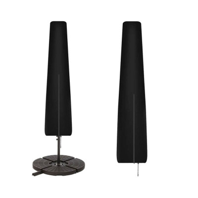 Kryt na slunečník 205 cm, černý SPRINGOS EXTERIO