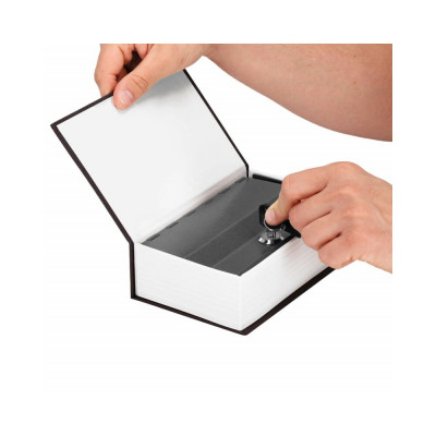 Trezor kniha SPRINGOS SAFEBOOK M černý