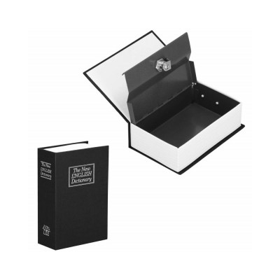 Trezor kniha SPRINGOS SAFEBOOK M černý