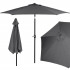 Zahradní slunečník 250 cm, tmavě šedý SPRINGOS SUNNY GU0021