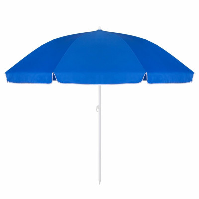Zahradní slunečník 210 cm, modrý SPRINGOS CLASSIC BU0003