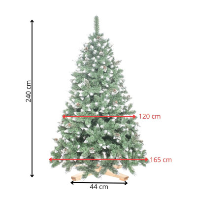 Vánoční stromek Borovice Royal diamantová 240 cm