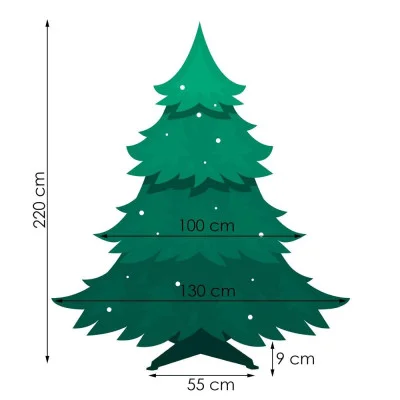 Vánoční stromek Smrk kavkazský 220 cm