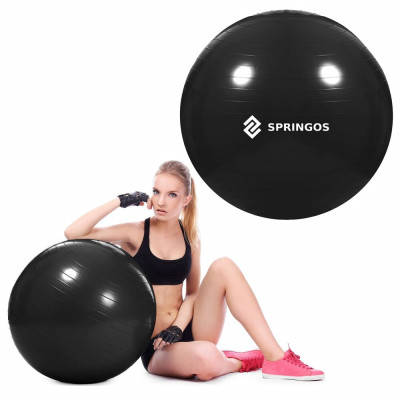 FB0013 GYMNASTICKÝ MÍČ S PUMPOU 55 CM
