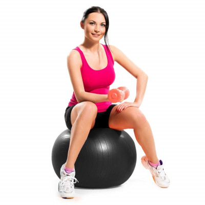 FB0015 GYMNASTICKÝ MÍČ S PUMPOU 85 CM