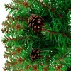 Adventní věnec extra hustý se šiškami 45cm, vánoční dekorace