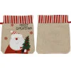 Vánoční taška 27,5x22 cm Santa, vánoční dekorace