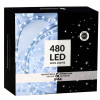 LED světelná hadice - 20m, 480LED, 8 funkcí, paměť, IP44, studená bílá