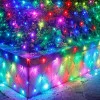 LED světelná síť - 2x2m, 144LED, 8 funkcí, paměť, IP44, multicolor
