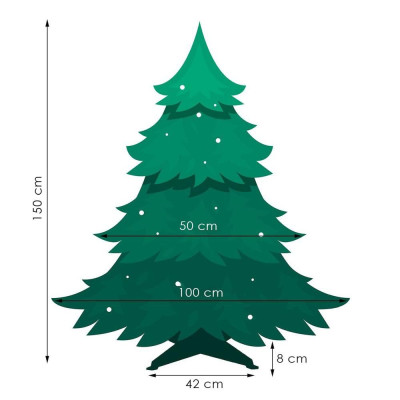 Vánoční stromek Jedle normanská 150 cm