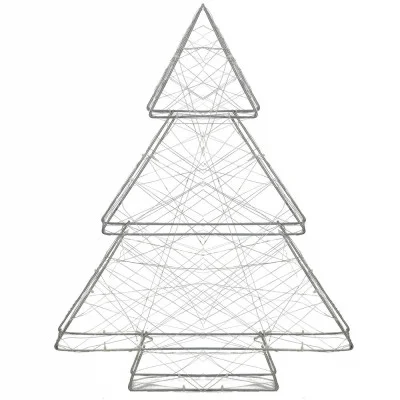 LED Vánoční stromek - 60cm, 100LED, 3xAA, IP20, teplá bílá