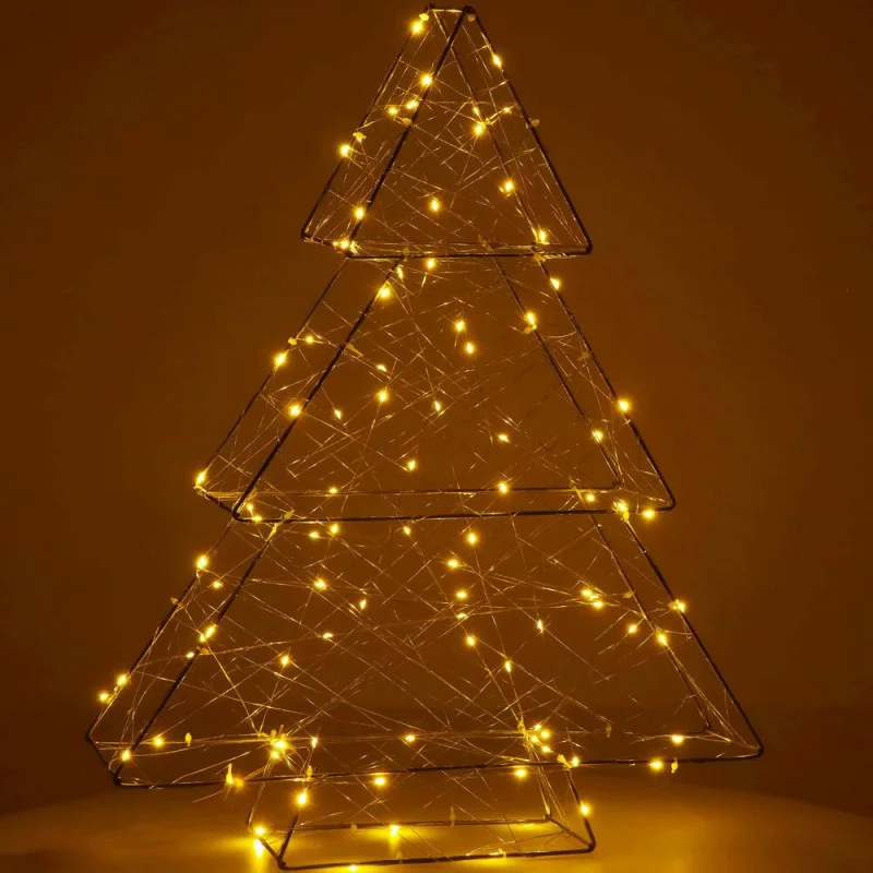 LED Vánoční stromek - 60cm, 100LED, 3xAA, IP20, teplá bílá LED Vánoční stromek - 60cm, 100LED, 3xAA, IP20, teplá bílá