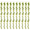 LED závěs Lístky - 5,85x1,05m, 200LED, 8 funkcí, IP44, teplá bílá