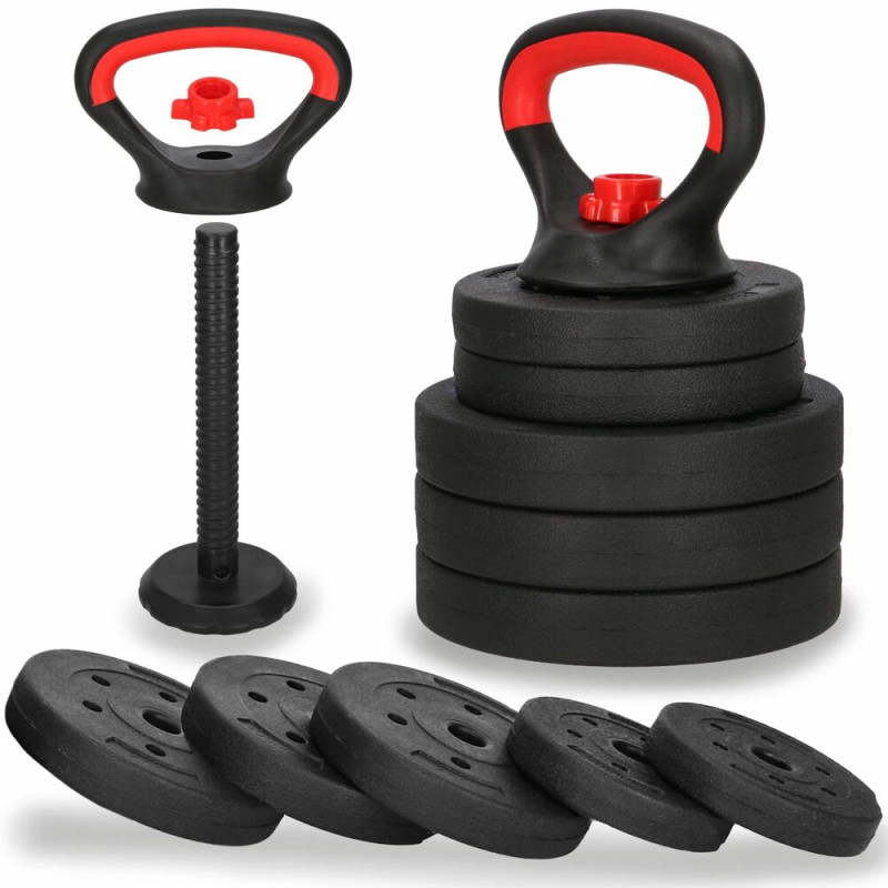 Nastavitelný Kettlebell 10 kg SPRINGOS FA1673 Nastavitelný Kettlebell 10 kg SPRINGOS FA1673