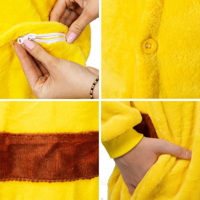 Pyžamo Pikachu vel. 120-130 cm SPRINGOS KIGURUMI žluté