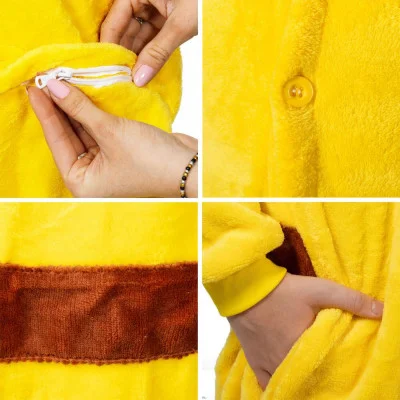 Pyžamo Pikachu vel. 120-130 cm SPRINGOS KIGURUMI žluté