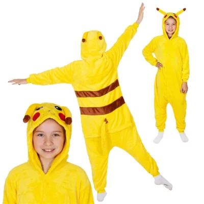 Pyžamo Pikachu vel. 120-130 cm SPRINGOS KIGURUMI žluté