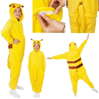 Pyžamo Pikachu vel. 120-130 cm SPRINGOS KIGURUMI žluté