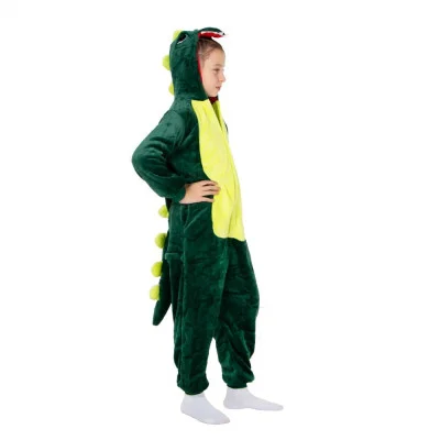 Pyžamo Krokodýl vel. 110-120 cm SPRINGOS KIGURUMI zeleno-žluté
