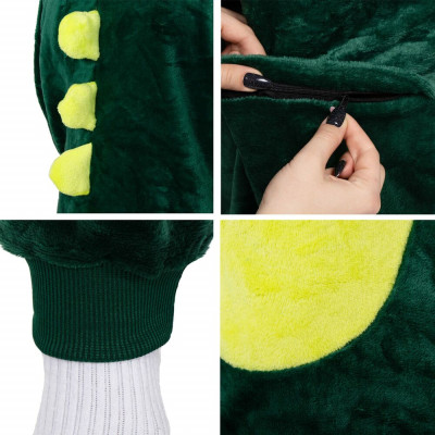 Pyžamo Krokodýl vel. 110-120 cm SPRINGOS KIGURUMI zeleno-žluté